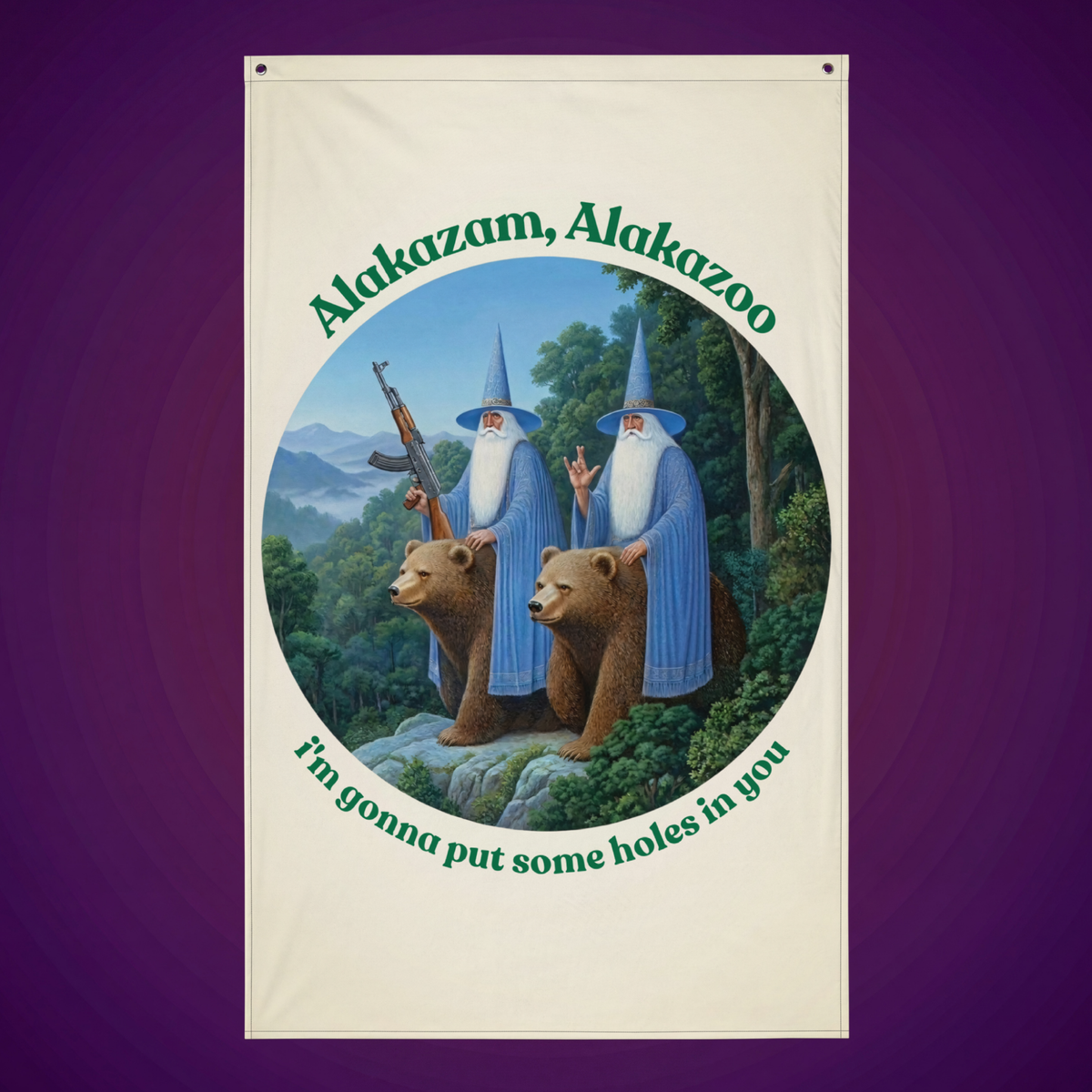 Alakazam | Wall Flag