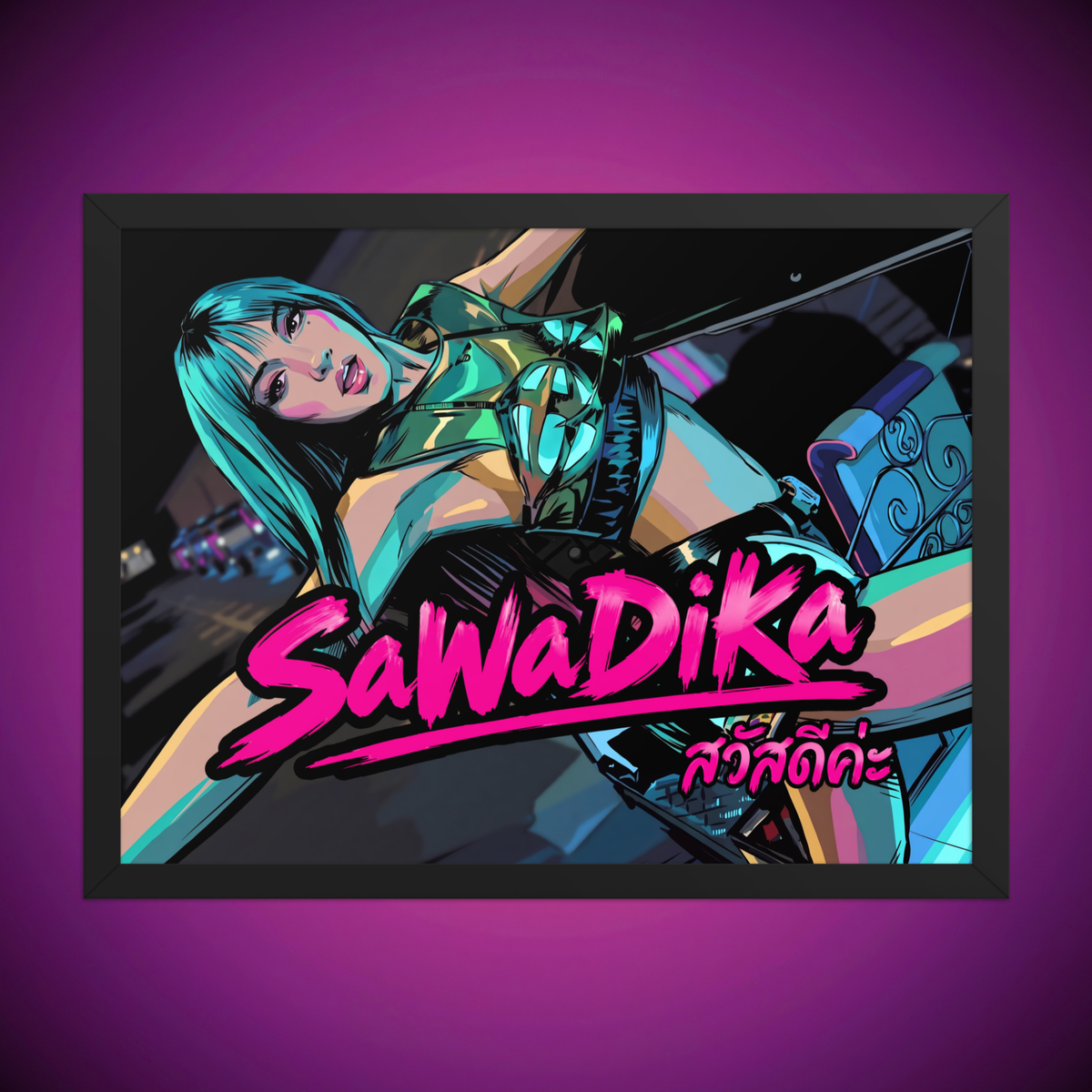 Sawadika | Framed Poster