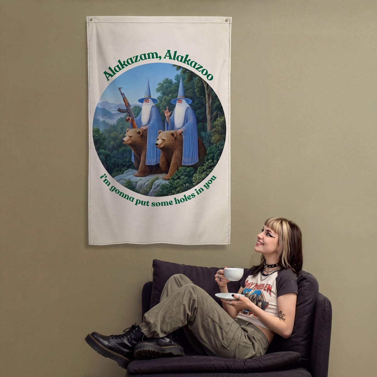 Alakazam | Wall Flag