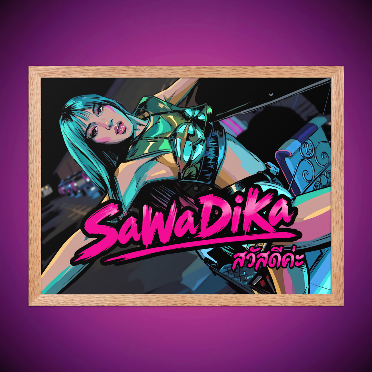 Sawadika | Framed Poster