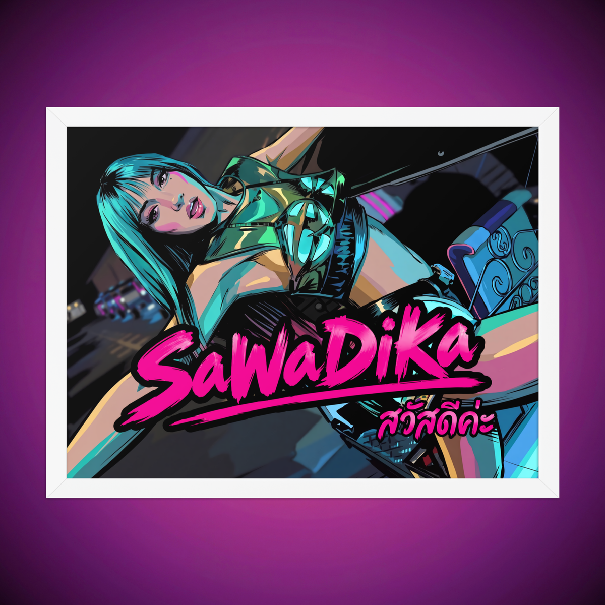 Sawadika | Framed Poster