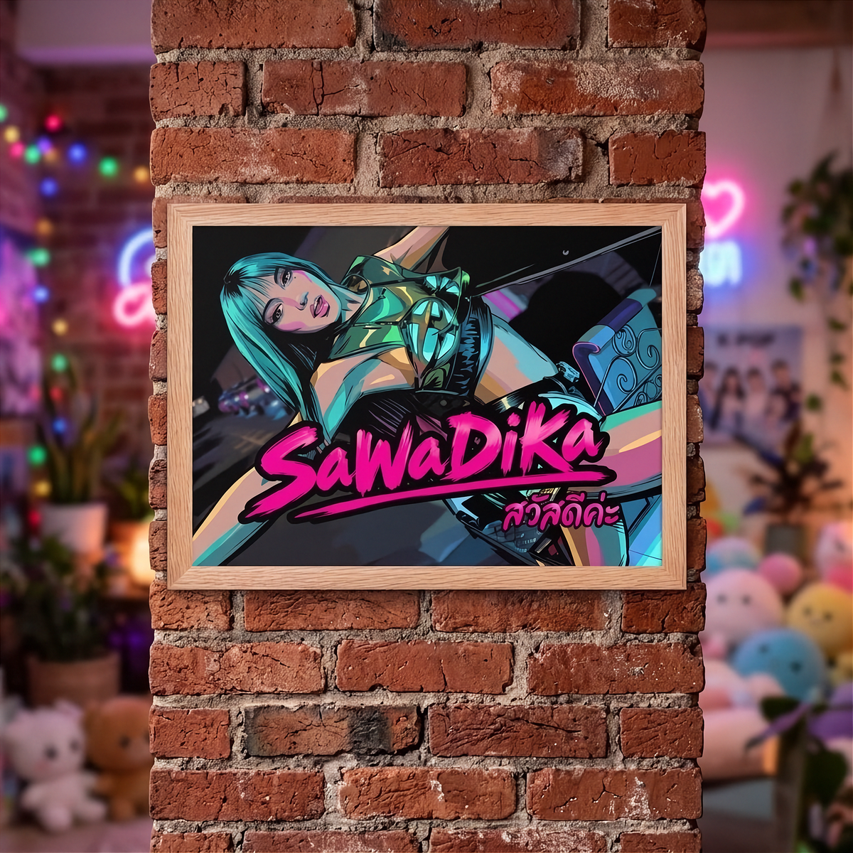Sawadika | Framed Poster