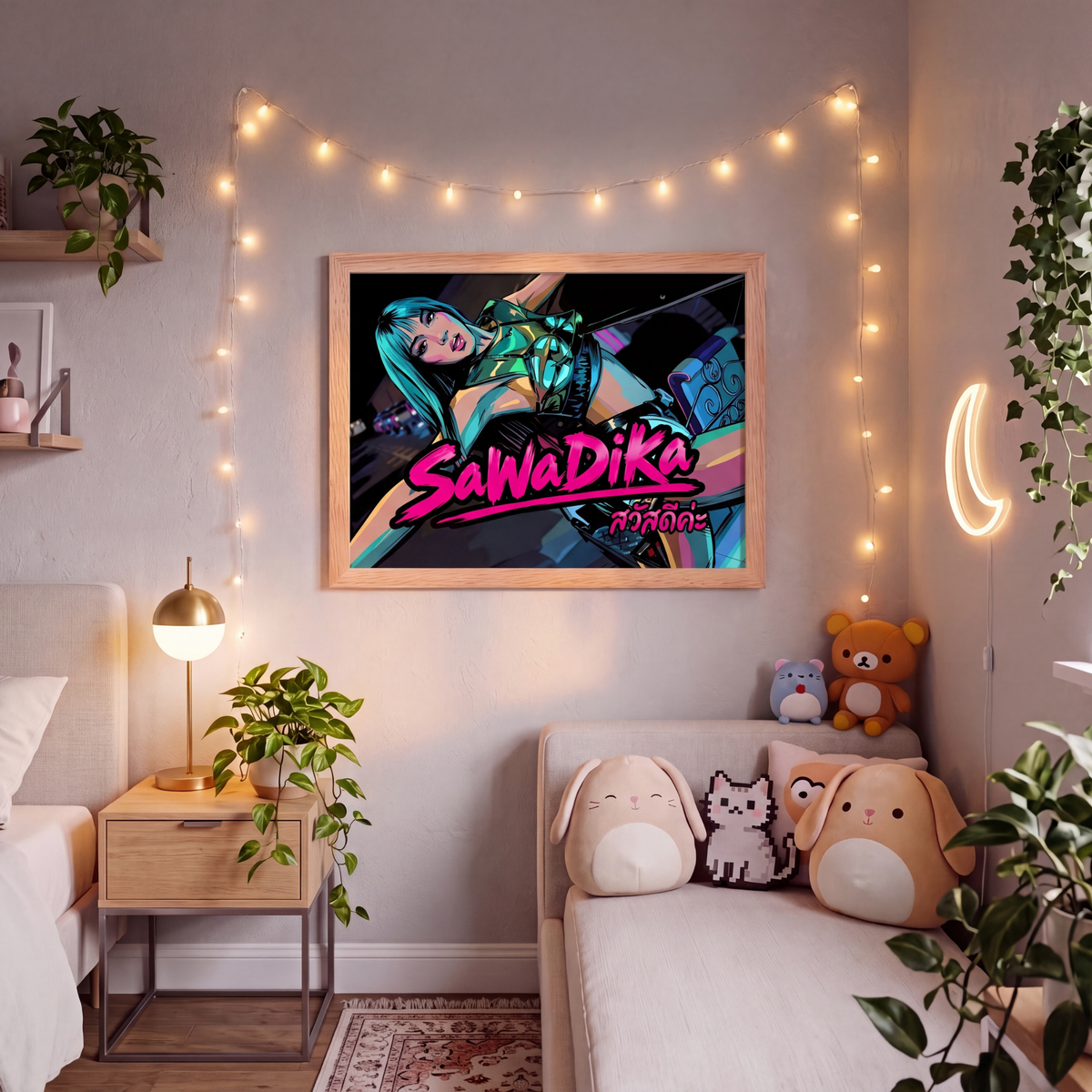 Sawadika | Framed Poster