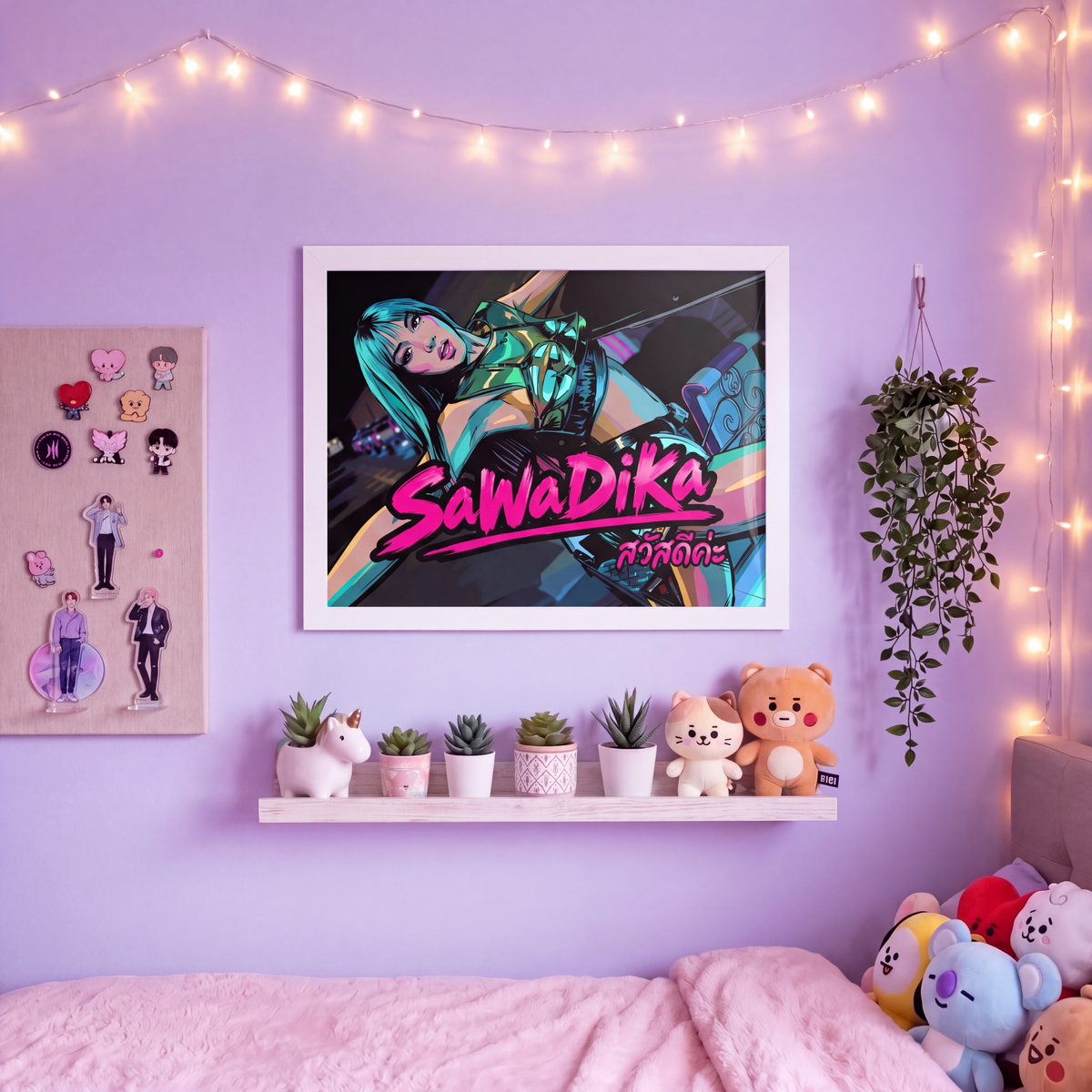 Sawadika | Framed Poster